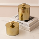 Gold and silver storage cotton swab storage tank jewelry box decoration