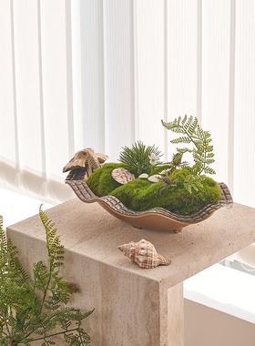 铝制复古金色收纳果盘摆件托盘