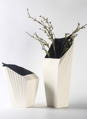 家居现代几何陶瓷摆件客厅装饰