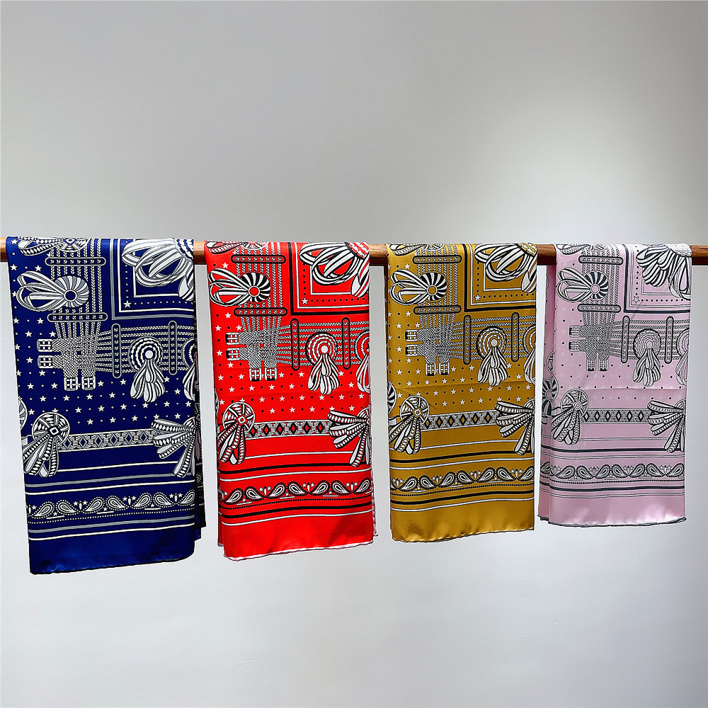 90cm新款纯手工卷边女士时尚网红大方巾夏季抹胸防晒披肩围巾,淘宝优惠券,粉丝福利购,淘宝优惠卷