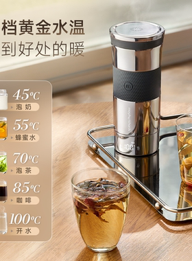 摩飞电热杯便携式差旅户外烧水杯