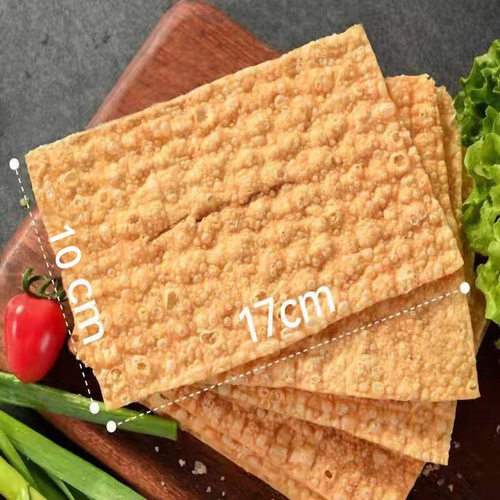 煎饼果子薄脆天津煎饼摊薄脆皮饼山东煎饼薄脆片麻叶专商用好韵宝 - 图2
