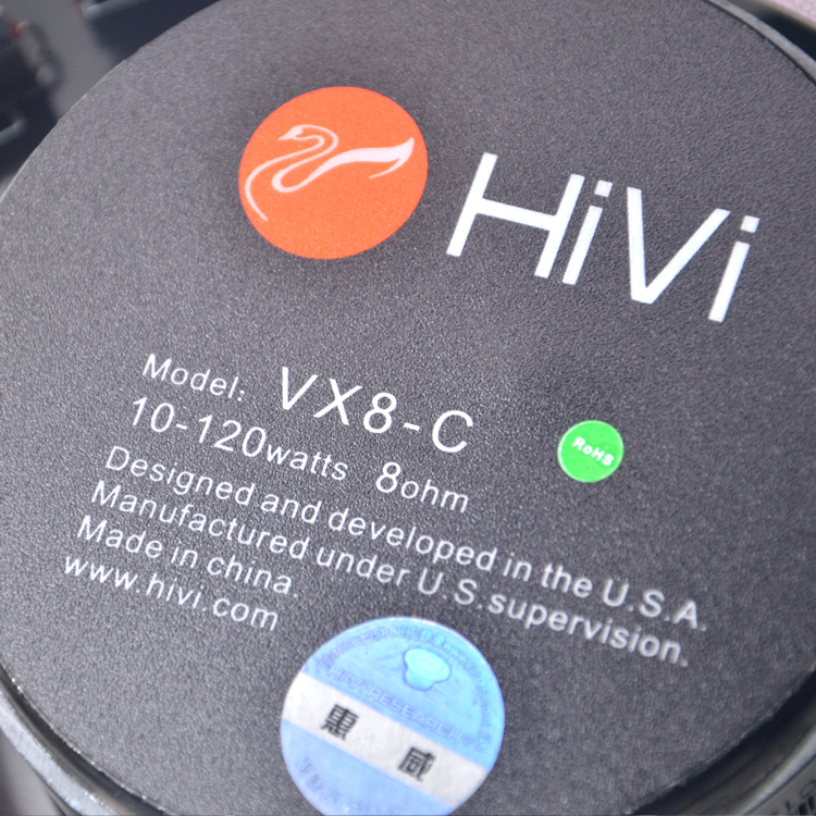 Hivi/惠威 VX8-C定压8寸嵌入式吸顶喇叭套装天花壁挂背景音乐音响 - 图3