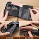 Crocodile wallet men's new 2024 model