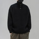 Men's button winter turtleneck sweater