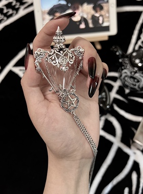 KILLSTAR暗黑系哥特风玻璃项链女巫的魔药瓶可装入你的香水和血液