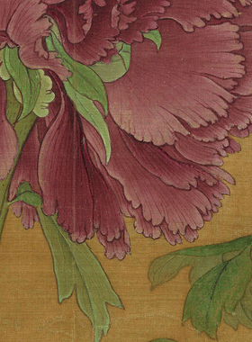 有步骤花鸟工笔画白描底稿