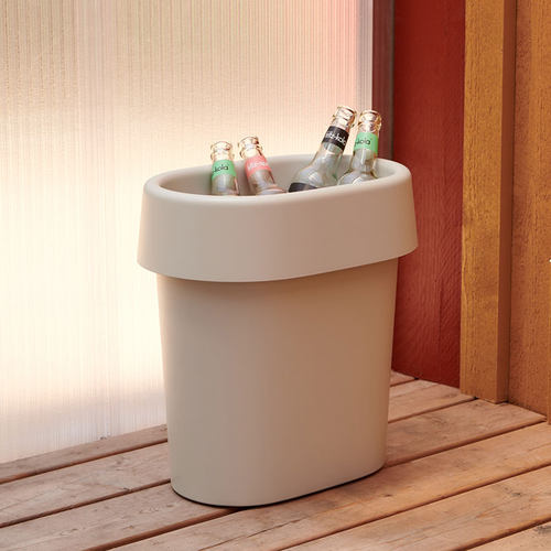 【现货】MUUTO Reduce 进口简约隐藏式废纸篓垃圾桶收纳桶花桶 - 图0