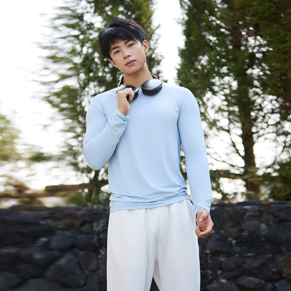 ttelen. 修身弹力健身衣服男长袖T恤运动紧身打底训练速干上衣秋,淘宝优惠券,粉丝福利购,淘宝优惠卷