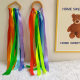 Montessori Early Education Sensory Rainbow Ribbon Bracelet Beech
