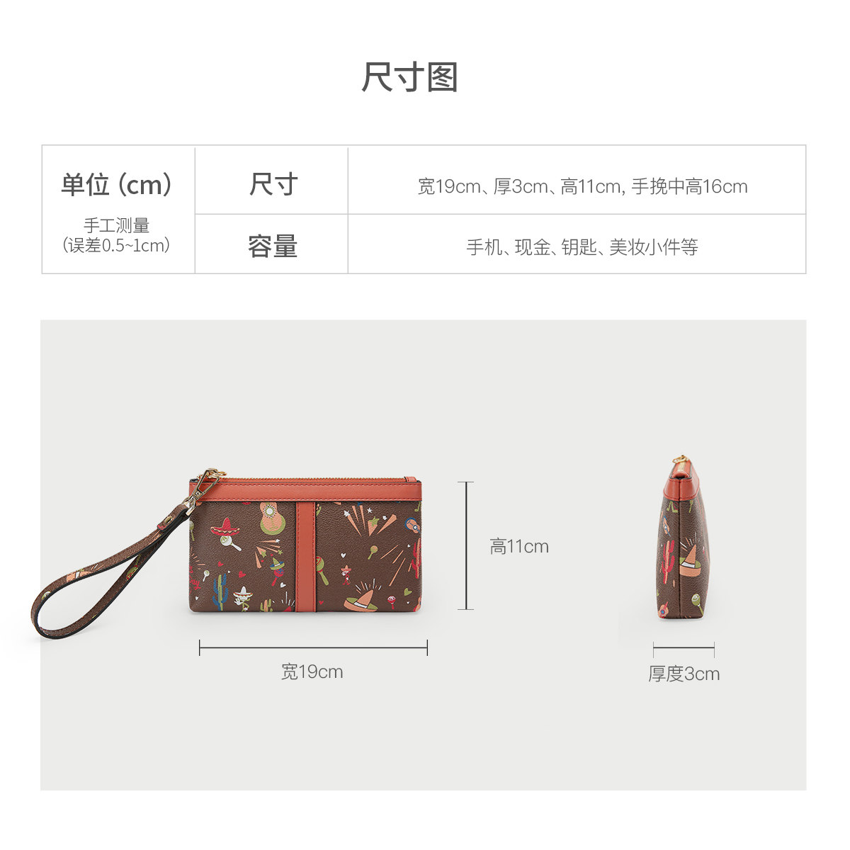 稻草人女2020新款可爱大容量零钱包 mexican稻草人海鲸钱包