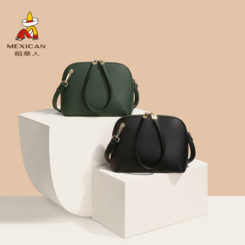 稻草人女2020新款潮时尚百搭单肩包 mexican稻草人海鲸女士包袋