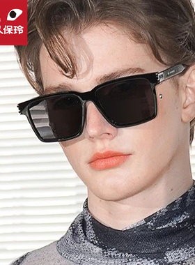 川久保玲男士偏光驾驶防紫外墨镜