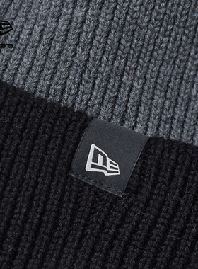 NEW ERA纽亦华STYLED BY系列MLB拼接保暖绵羊毛潮流针织帽NE