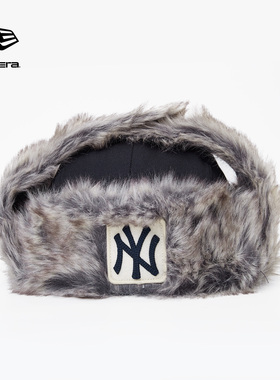 NEW ERA纽亦华冬季MLB护耳保暖防风NY加厚复古雷锋帽男女同款NE
