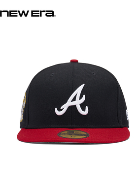 NEW ERA纽亦华26新品MLB勇士/光芒队复古平檐帽男女硬顶NE5950