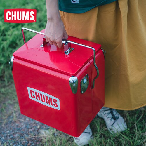 CHUMS洽洽鸟高颜值露营装备户外保温箱车载野餐冰桶CH62-1802 - 图0
