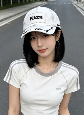 美式荆棘刺绣遮阳棒球帽男女款