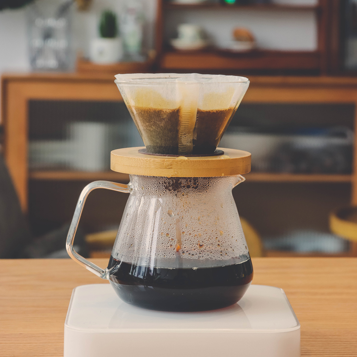 手冲咖啡分享壶 v60滤杯漏斗过滤器滤壶 分享杯品鉴杯器具套装 - 图0