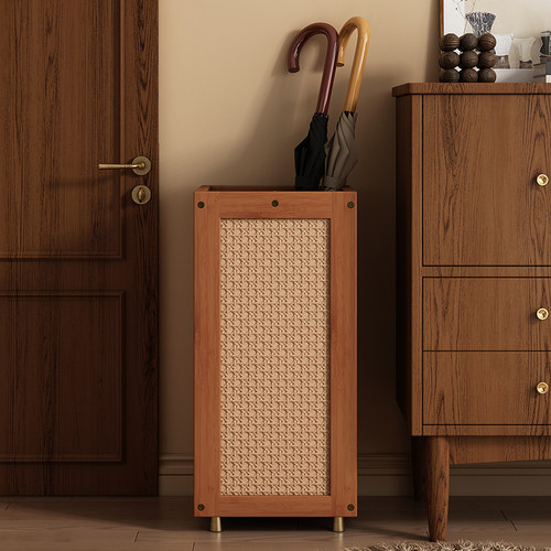 雨伞收纳架家用门口放伞桶落地长柄伞收纳筐入户门收纳神器置物架 - 图2