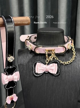 PuppyJoy「夜樱」项链颈带项圈小众男女choker项圈手工定制