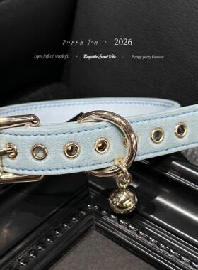 PuppyJoy独家「麂皮」项链choker牛皮颈带高级手工定制