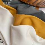 Приятная телу осенняя белая футболка, лонгслив, высокий воротник, коллекция 2021