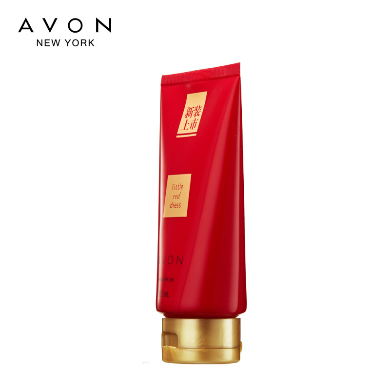 雅芳小红裙150ml玫瑰香气沐浴露 avon雅芳晨曦沐浴露