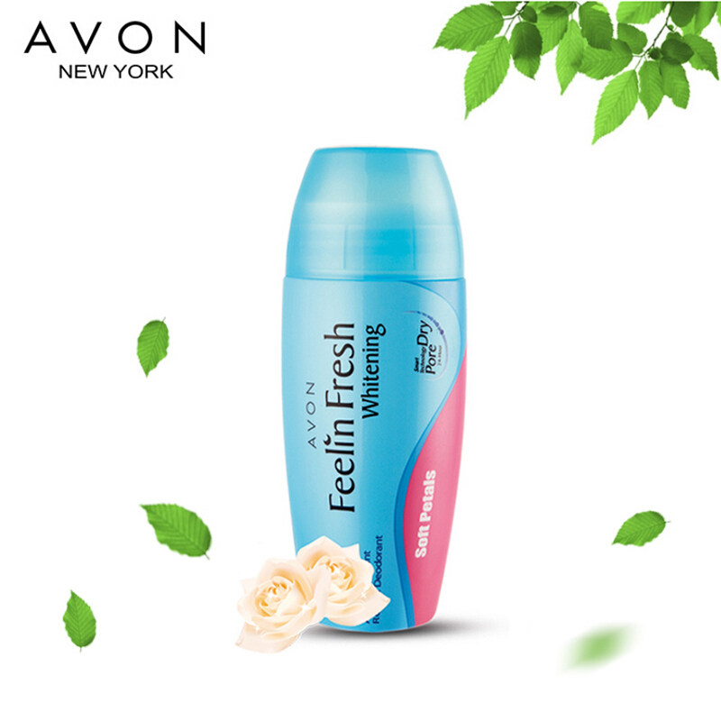 雅芳白玫瑰花香抑汗清新缓解止汗露 avon雅芳晨曦止汗露