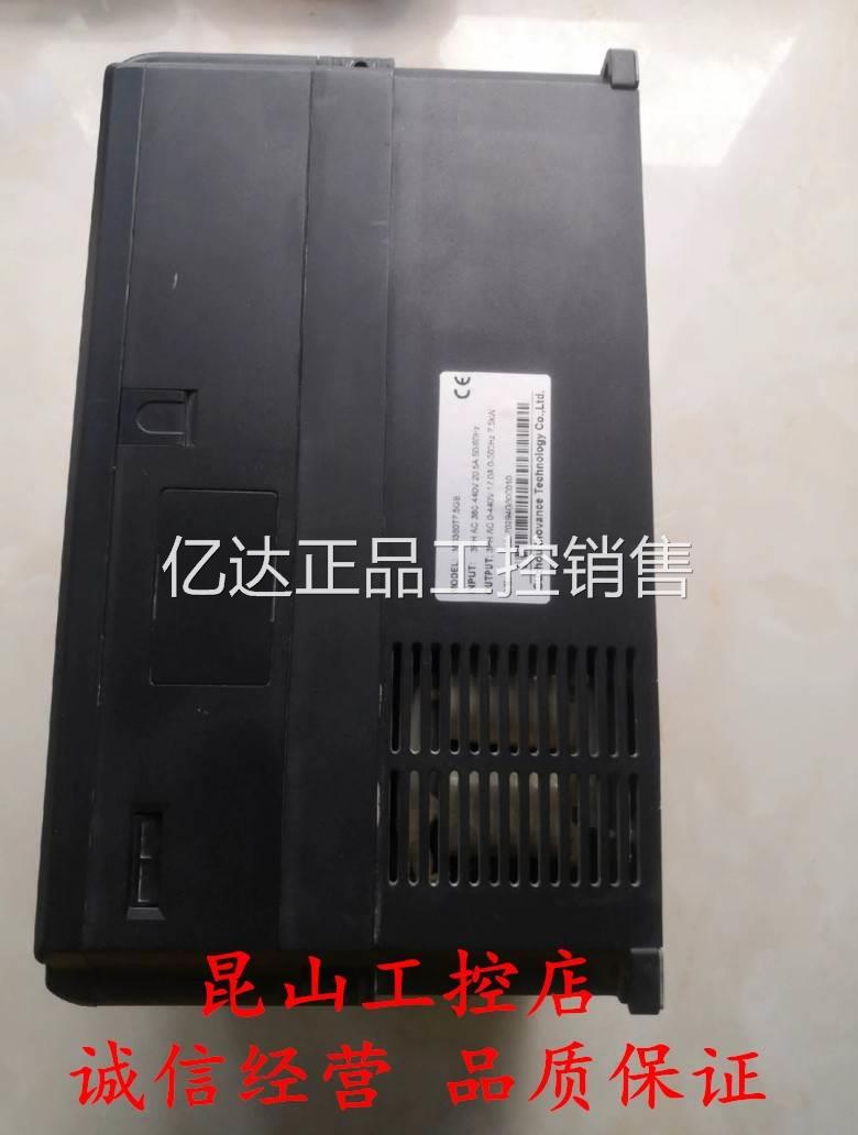 汇川变频器 MD380T.5G7B 7.5 K W380V 二手原装 实物拍摄功能包好