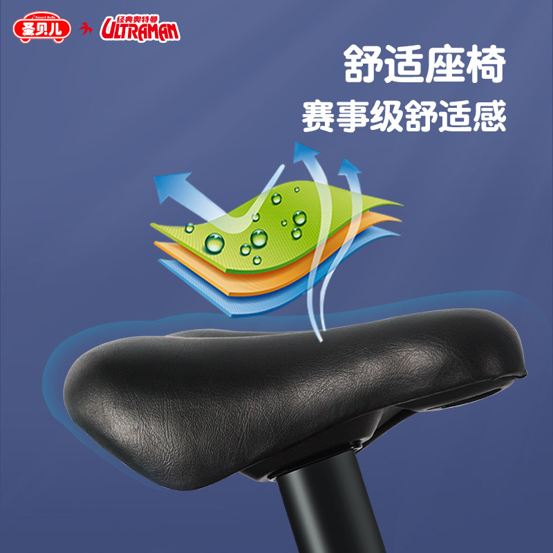 圣贝儿奥特曼儿童3-6-8岁带自行车 smartbebe自行车