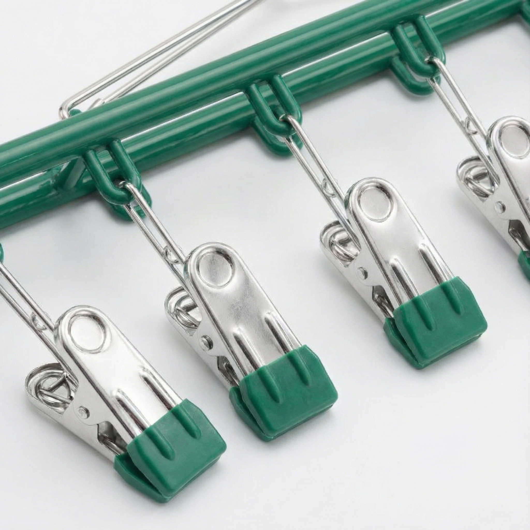 椭圆夹不锈钢袜架多功能晒凉晾袜子晾衣架多夹子专用袜子夹家用夹 - 图1