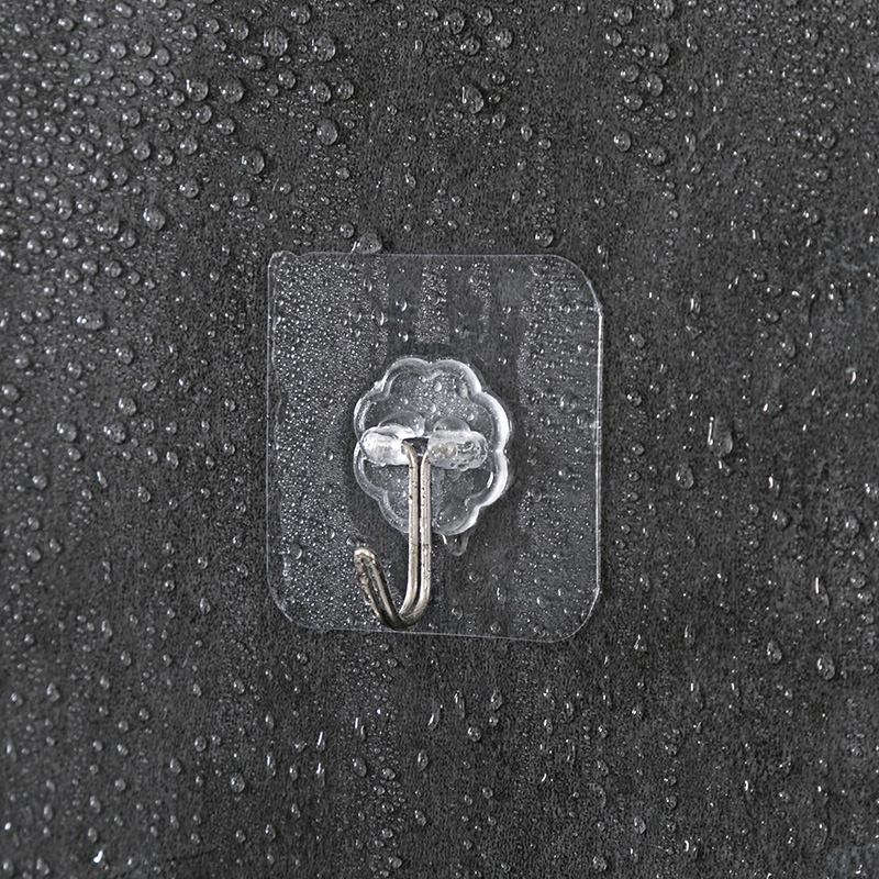 挂钩强力粘胶贴墙壁壁挂承重厨房挂勾子无痕钉门后免打孔粘钩套装 - 图1