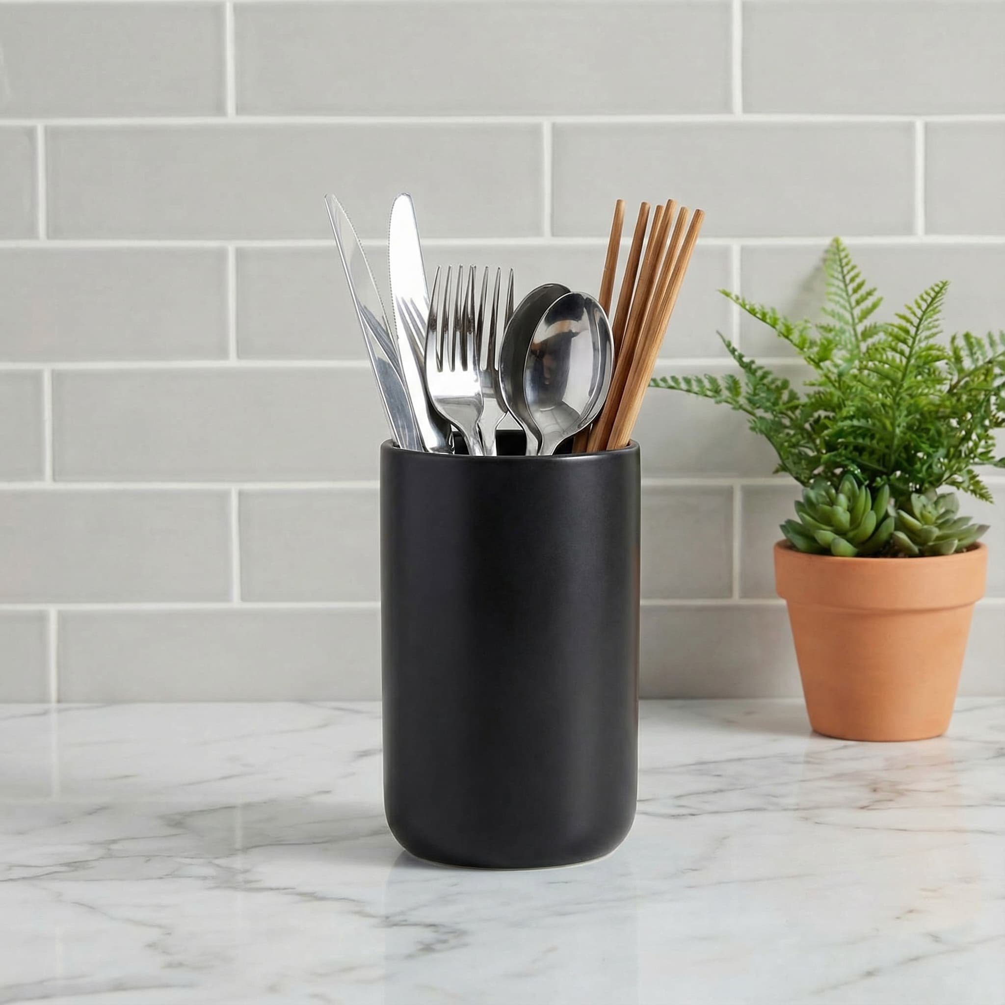 陶瓷收纳筒北欧厨具铲勺收纳筒家用烹饪用具收纳桶厨房筷子筒筷笼,淘宝优惠券,粉丝福利购,淘宝优惠卷