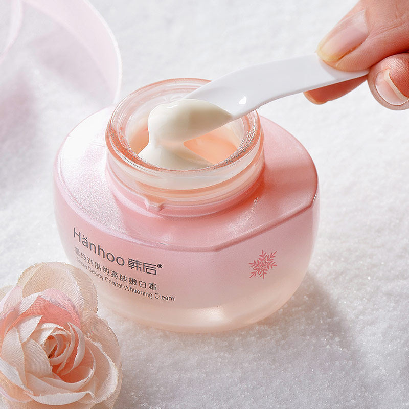 韩后正品雪玲珑晶纯亮肤嫩白霜面霜 韩后水之恋乳液/面霜