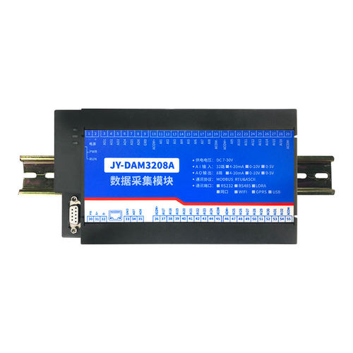 聚英32路模拟量测控模块4-20mA0-10VRS232RS485网口WiFi DAM3208A - 图3