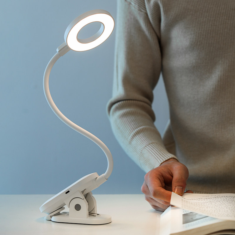 飞利浦LED充电式台灯宿舍床头护眼书桌阅读学习看书夹子夹灯夹式,淘宝优惠券,粉丝福利购,淘宝优惠卷