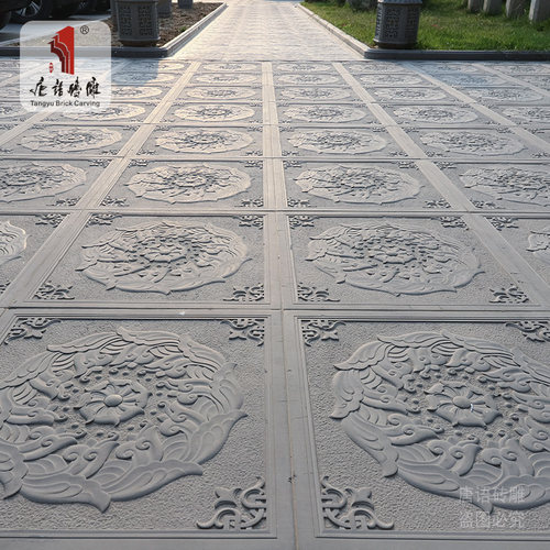 唐语砖雕 仿古砖中式别墅庭院地砖60x60古建四合院室内外地面青砖 - 图3