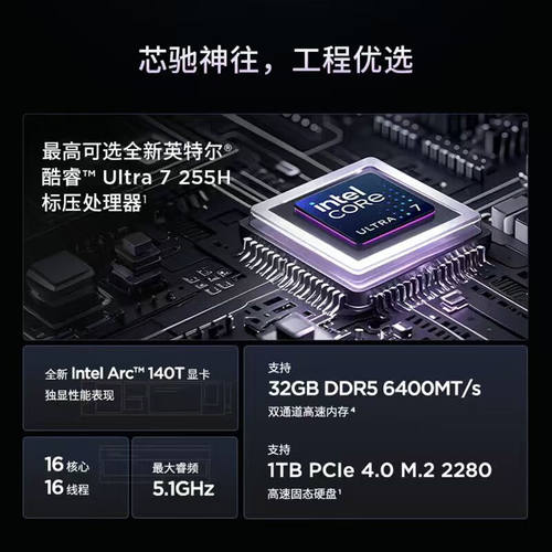 【咨询有礼】联想ThinkPad T16 2025新款酷睿Ultra7 16英寸大屏设计轻薄商务办公手提IBM笔记本电脑官方旗舰 - 图0