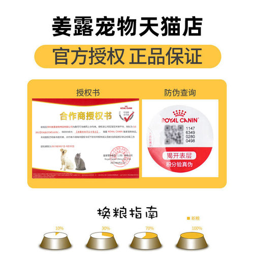 姜露宠物 皇家CC优选成犬狗粮3.5KG全犬种泰迪金毛通用犬粮club - 图2