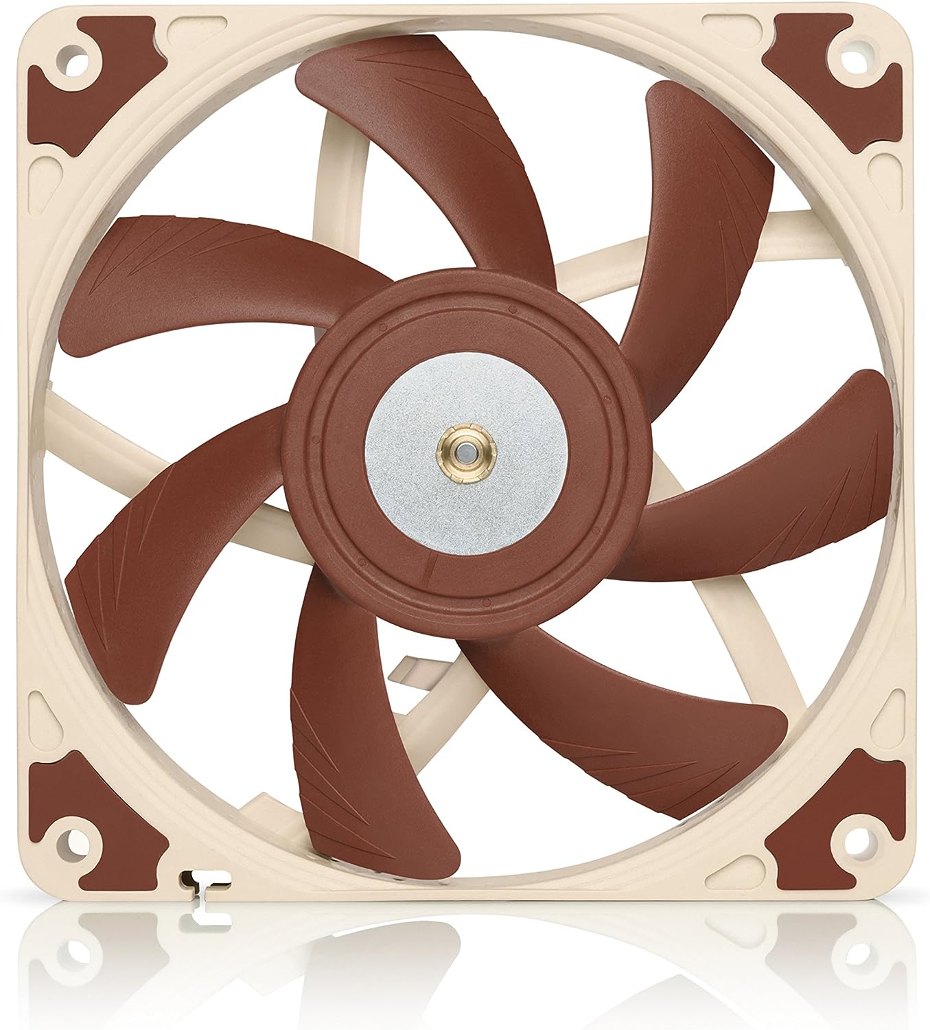 NOCTUA/NF-A12x15 系列风扇 智能温控12CM机箱散热风扇 4 针 超薄 - 图3