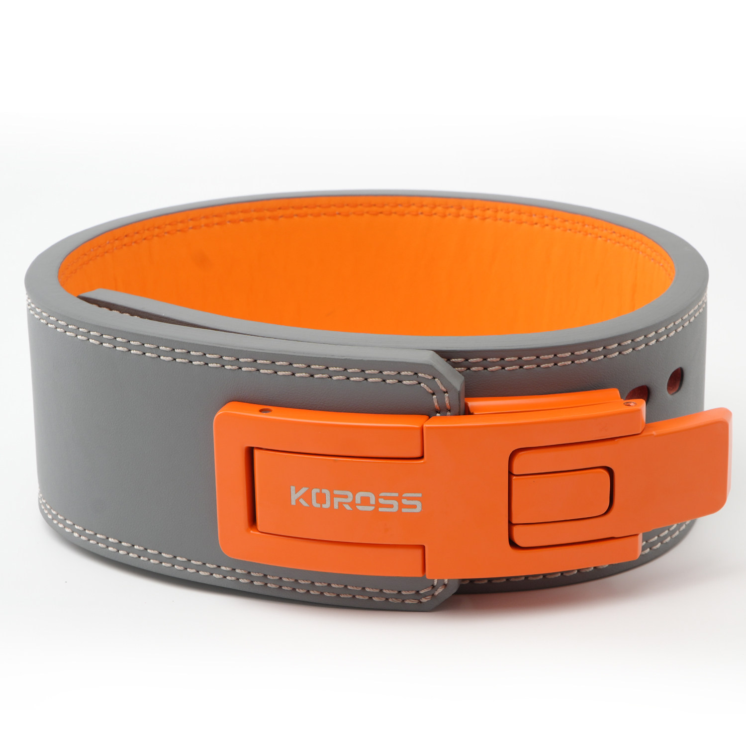 KCROSS力量举健身腰带快扣深蹲硬拉牛皮杠杆挺举重护具卡扣护腰带,淘宝优惠券,粉丝福利购,淘宝优惠卷