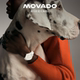 【新年礼物】Movado/摩凡陀瑞士BOLD女士白色粉色陶瓷石英手表