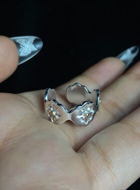 安德烈.复古宫廷925银戒指