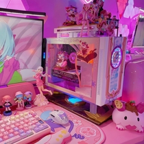 FUXK sweetheart yo-yo customized computer case electric race teenage girl magic kitty desktop MOD water cooling host