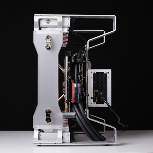 APPRECIATION EK概念开放式 壁挂 EVA水冷MOD 组装机游戏电脑台式 - 图1