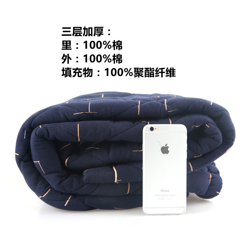 冬季三层纯棉男款秋冬款夹棉睡衣 万年雅内衣睡衣/家居服套装