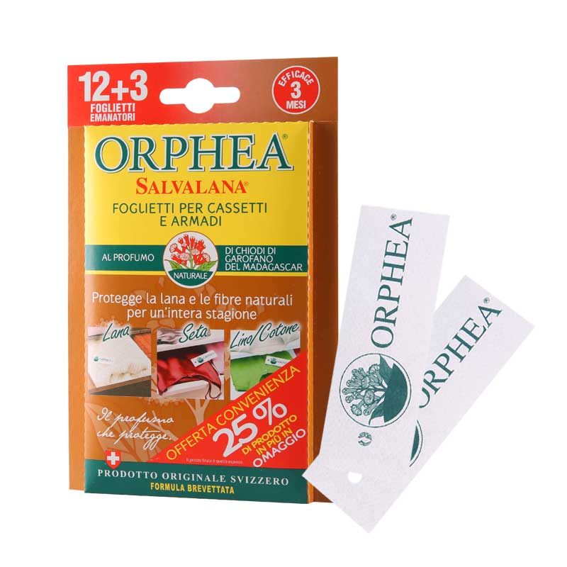 ORPHEA奥菲雅衣柜防霉防虫防蛀除味芳香片家用替代樟脑丸樟木条 - 图3