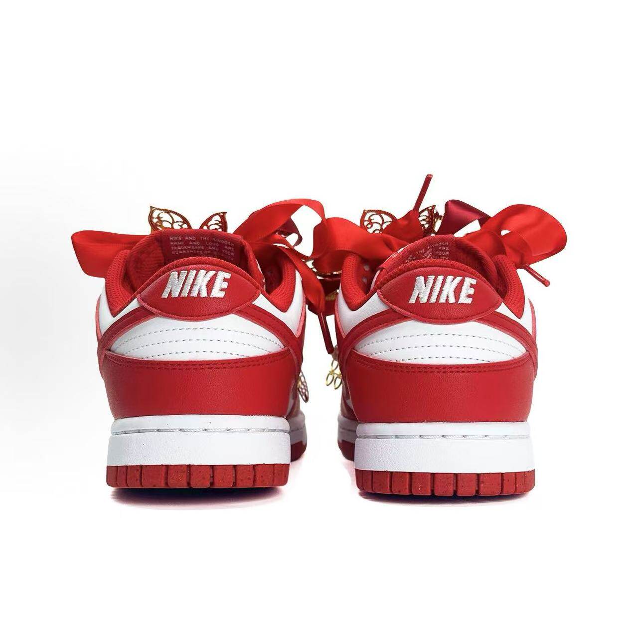 定制球鞋Nike Dunk 婚鞋 秀禾 国风 吉祥喜庆 男女同款低帮板鞋,淘宝优惠券,粉丝福利购,淘宝优惠卷