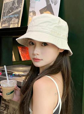 出游休闲女短檐显脸小渔夫帽